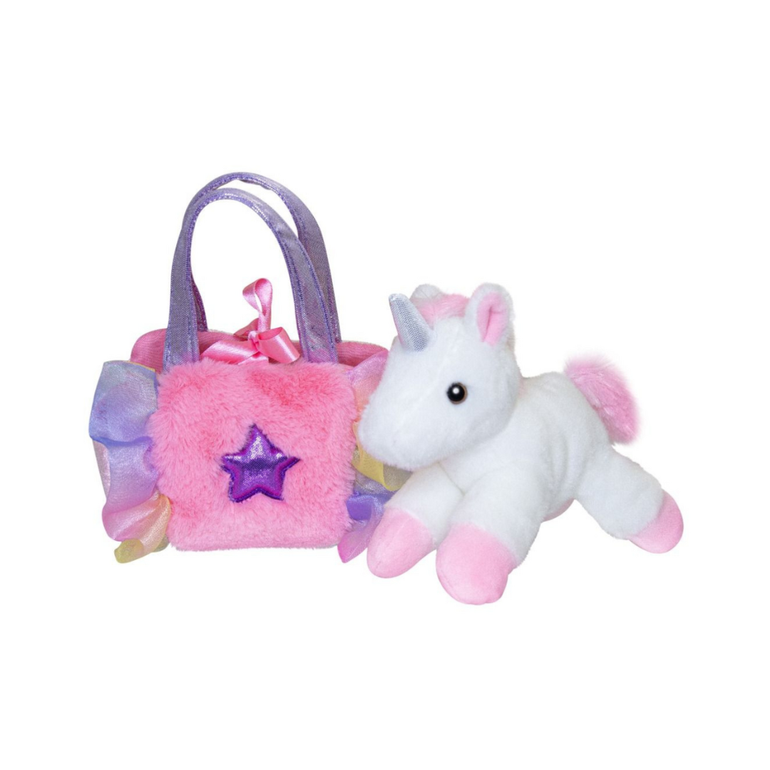 Unicorn Pink Frill Bag with Star