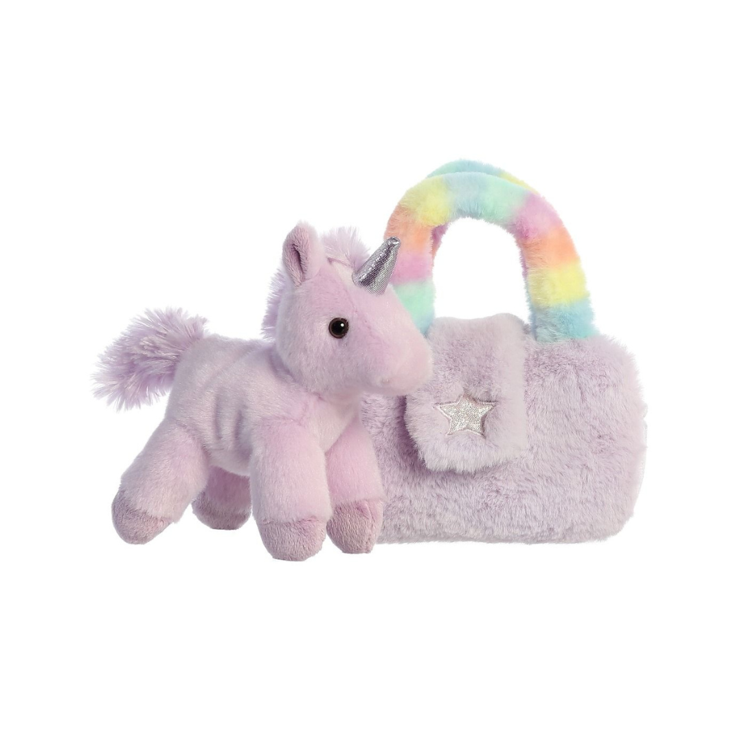 Fancy Pal Unicorn Plushy Purple