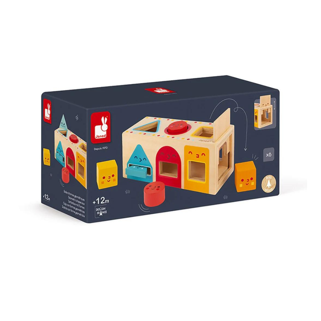 Janod Geometric Shapes Box