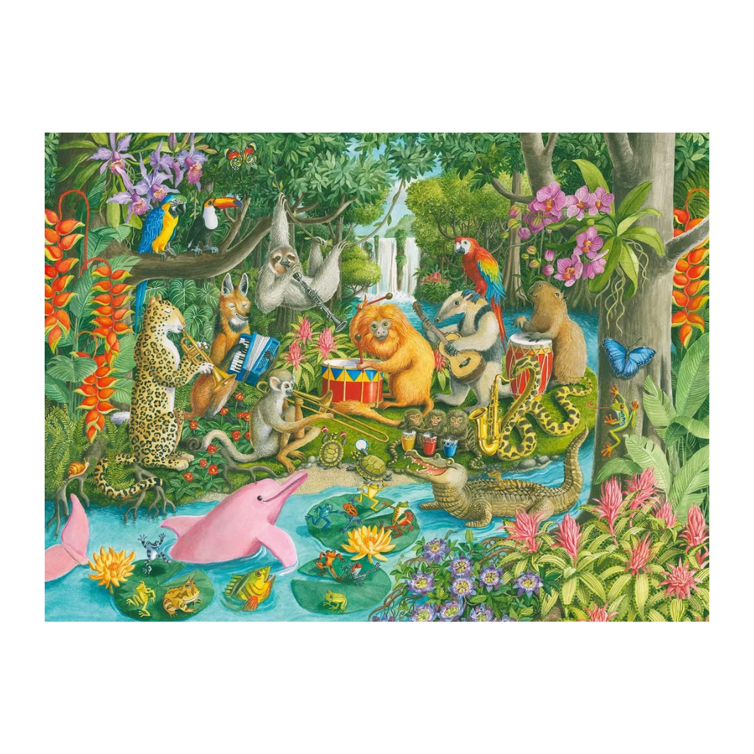 Ravensburger Rainforest River Band Puzzle 100pc