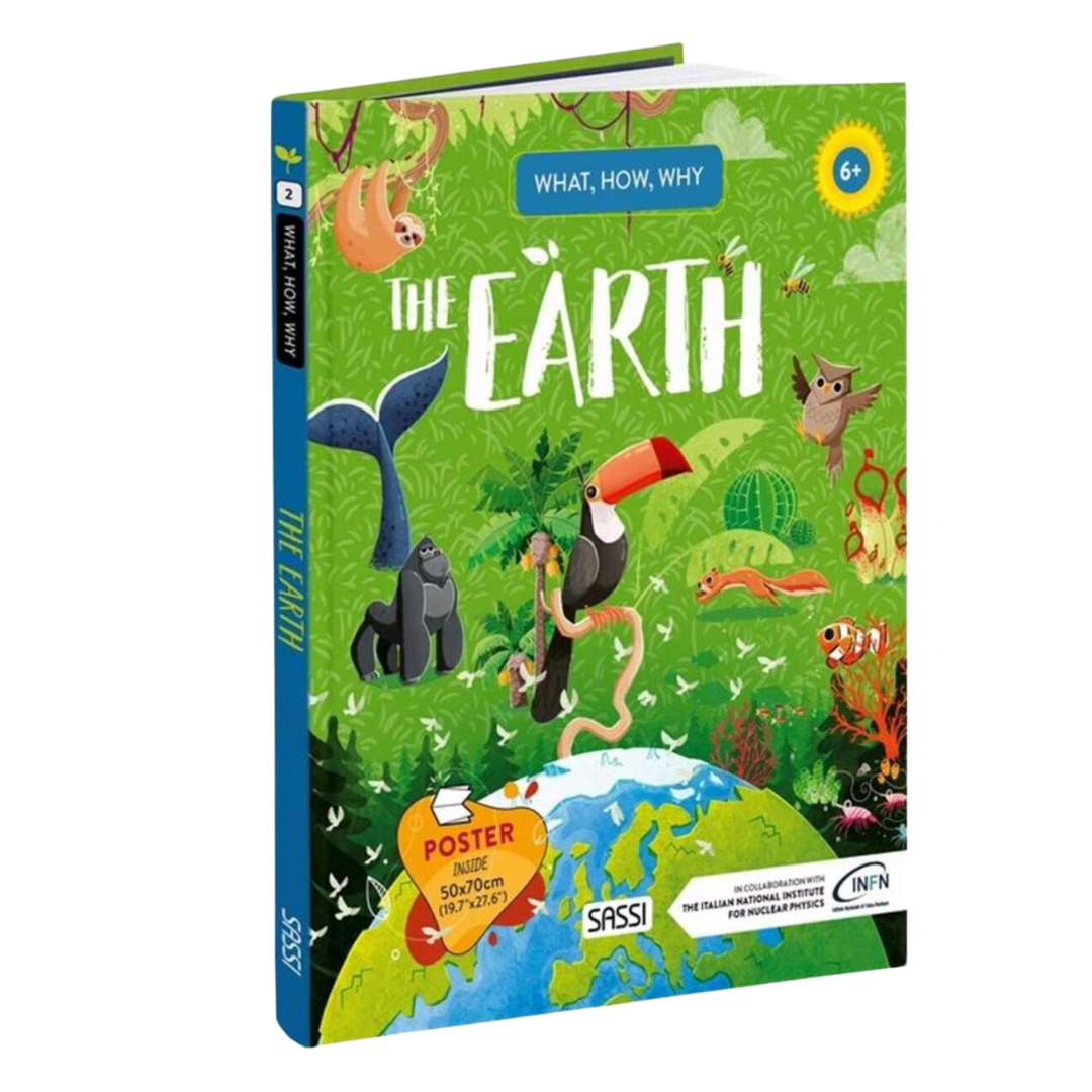 What How Why The Earth Book and Poster