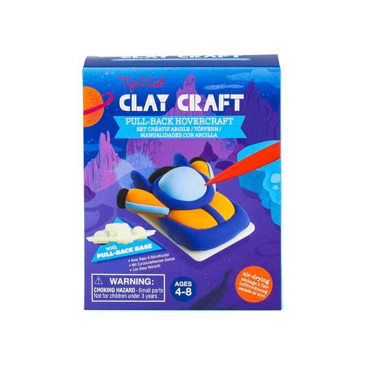 Tiger Tribe Clay Craft - Pull-Back Hovercraft