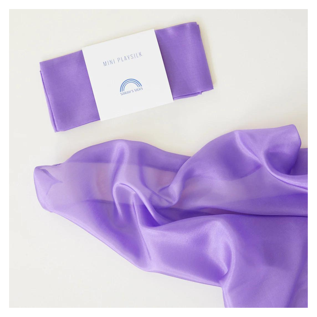 Sarah's Silks Mini Playsilk Purple