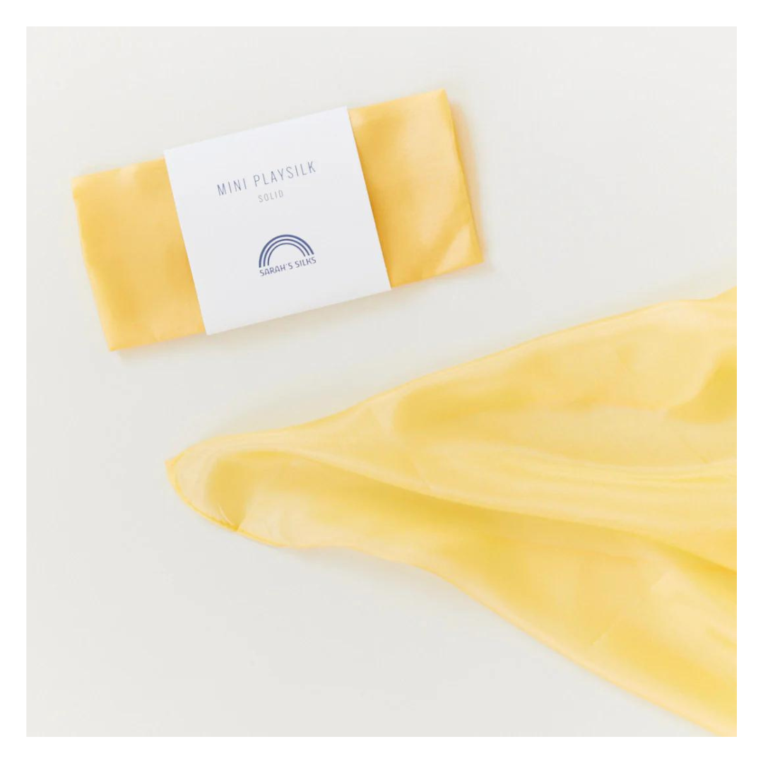 Sarah's Silks Mini Playsilk Yellow