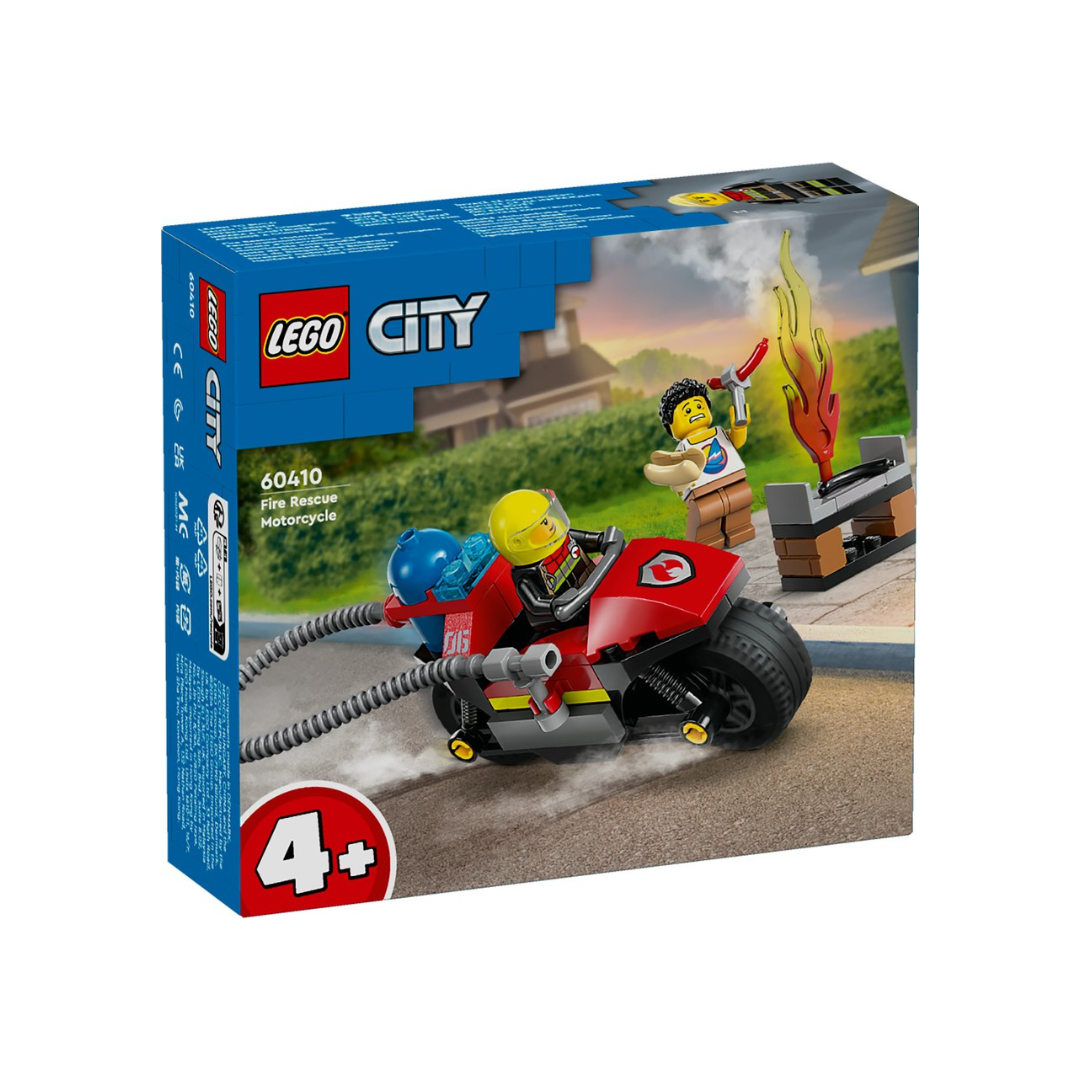 LEGO City Fire Rescue Motorcycle 60410