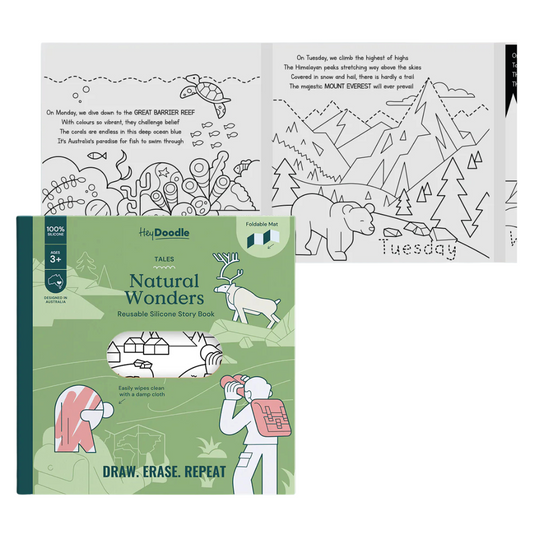 Hey Doodle Colouring Book - Natural Wonders Tales
