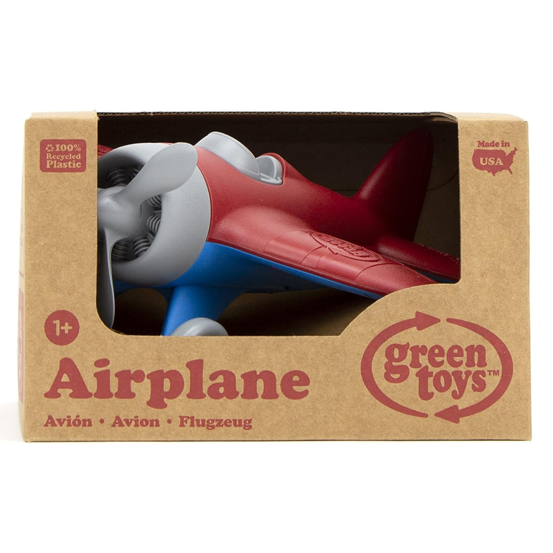 Green Toys Airplane Red