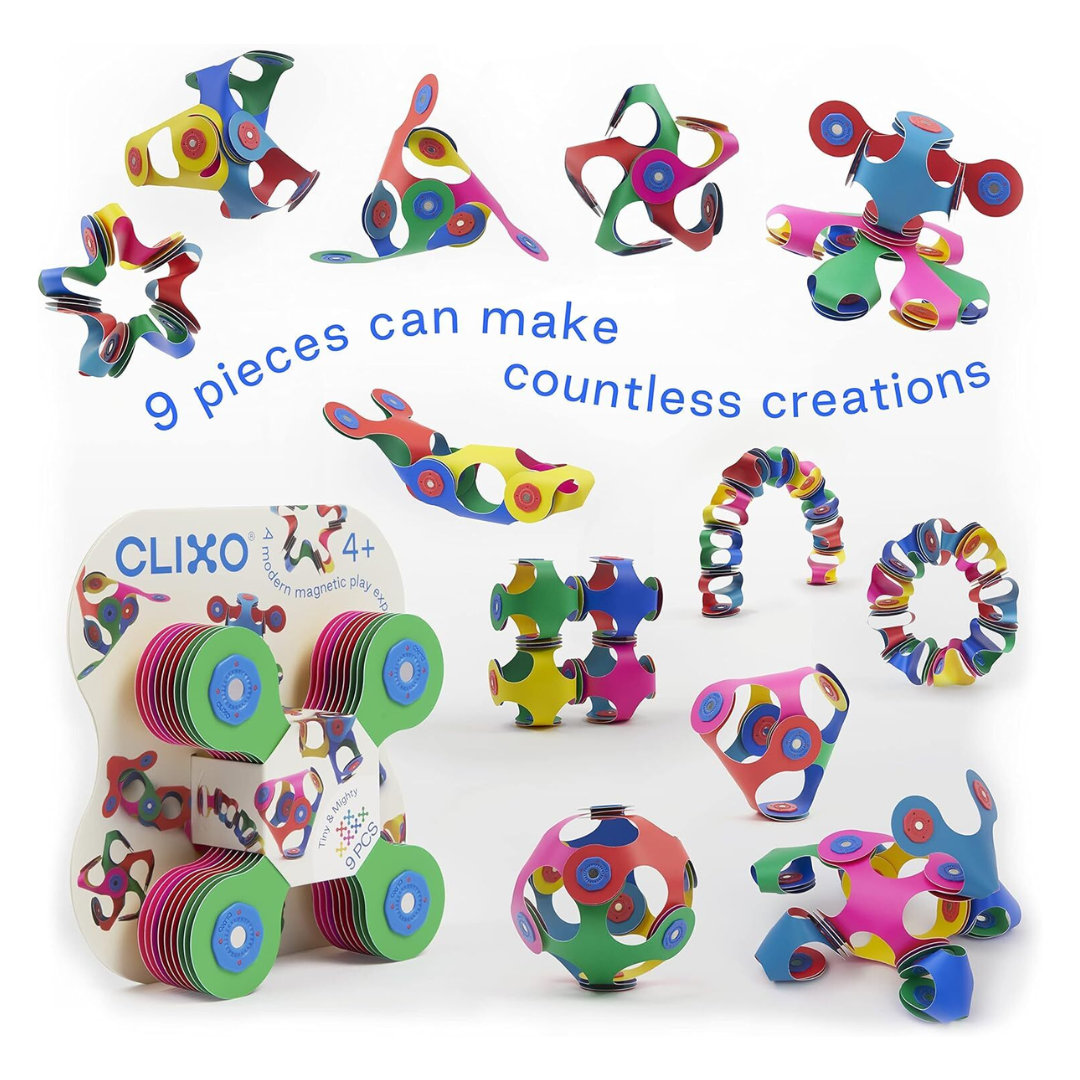 Clixo- Tiny and Mighty 9pcs