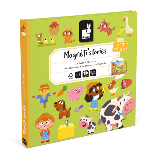 Janod Magnetic Story - Farm