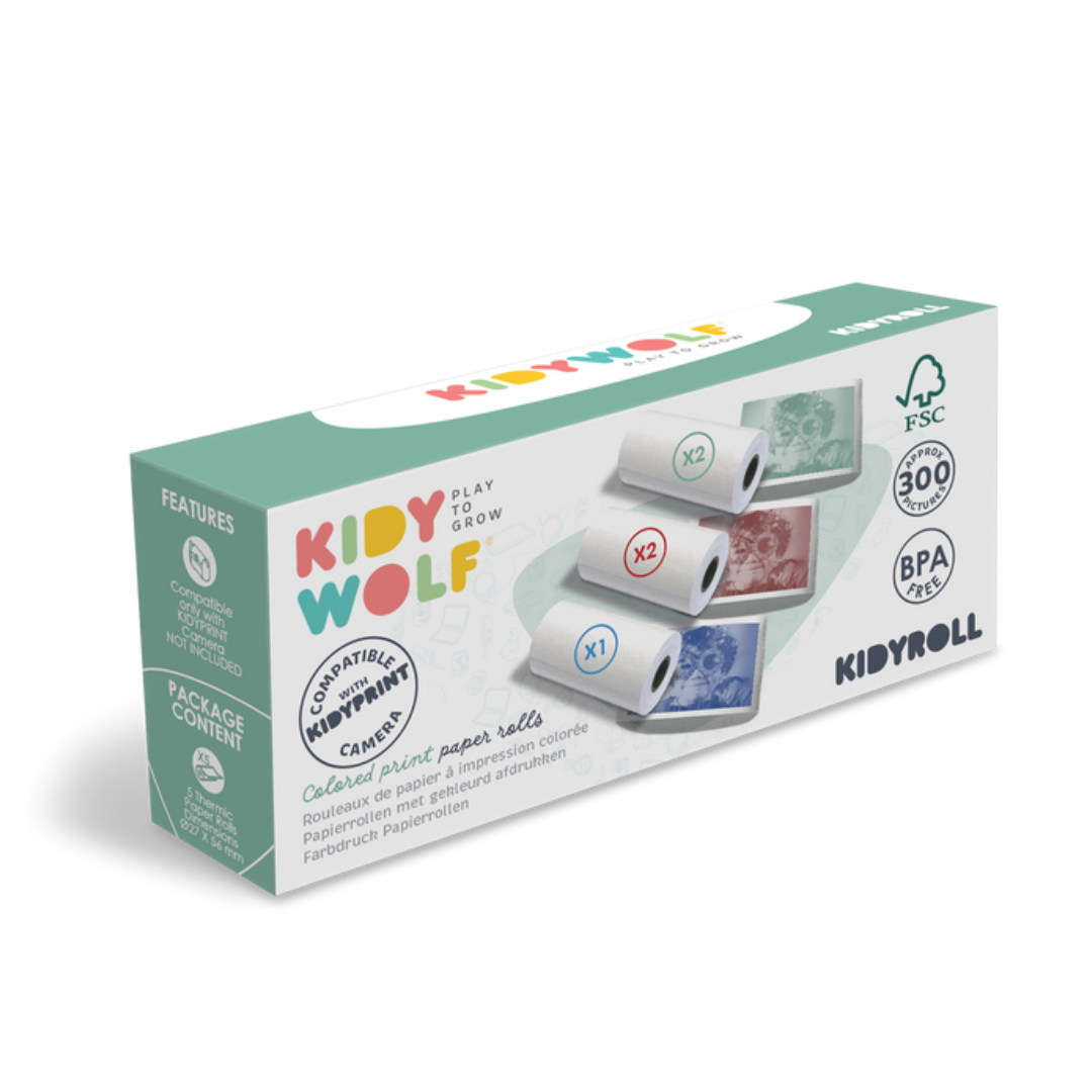 Kidywolf - Kidyroll Coloured Paper