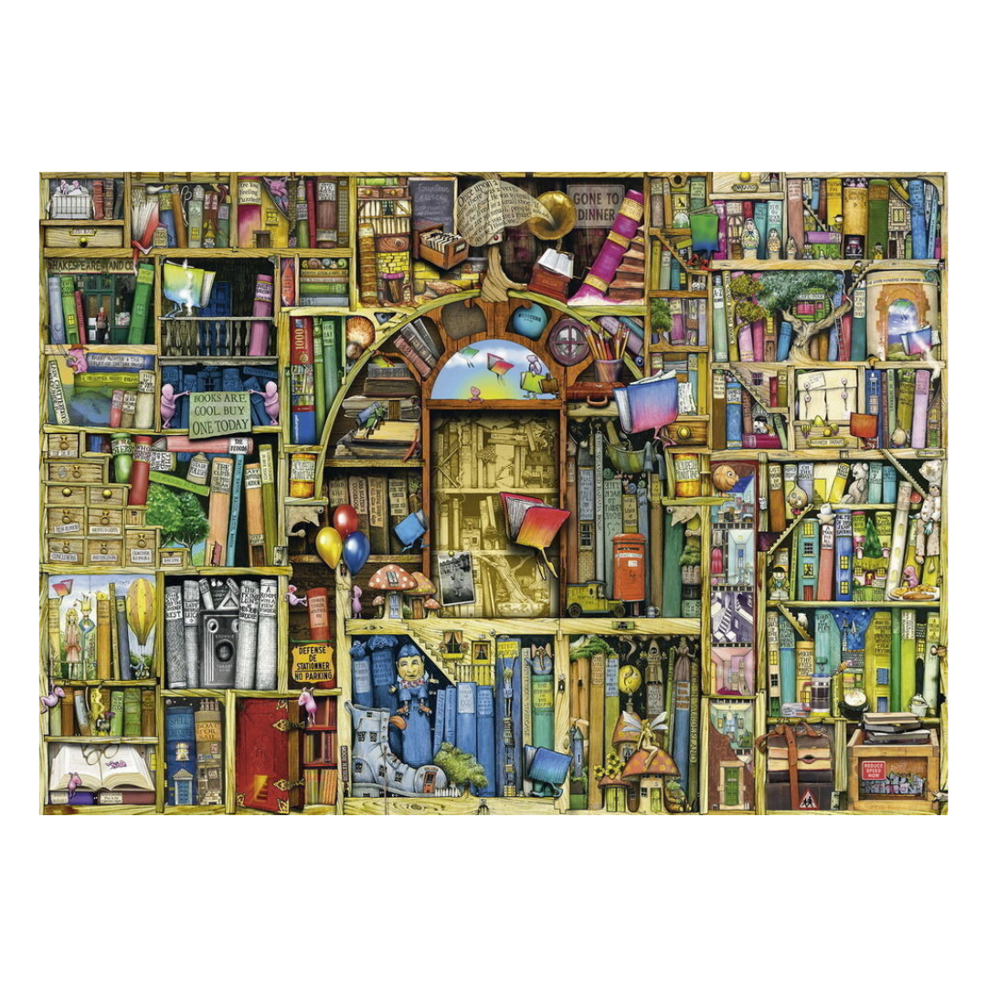 Ravensburger The Bizarre Bookshop Puzzle 1000pc