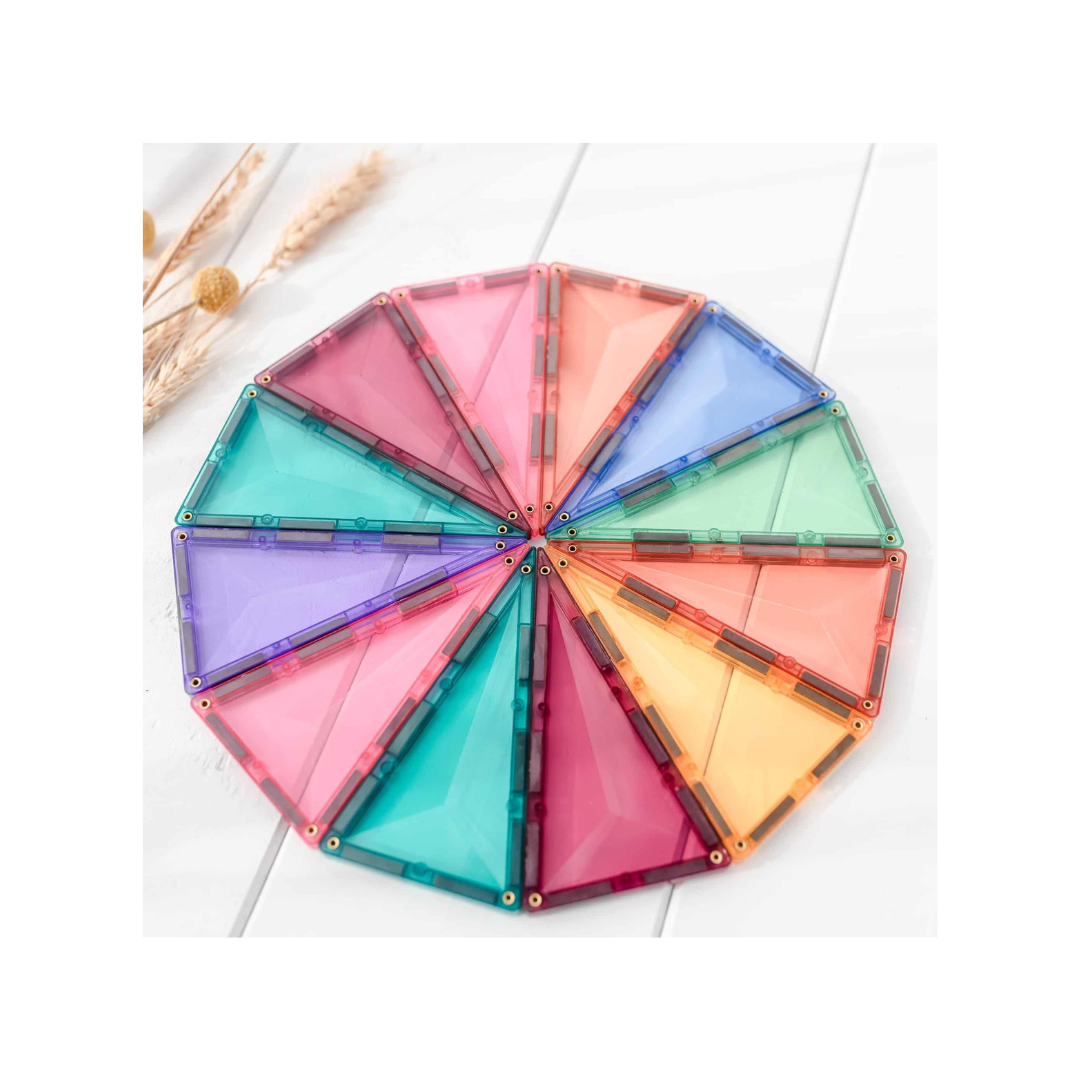 Connetix Tiles 40 Piece Pastel Geometry Pack