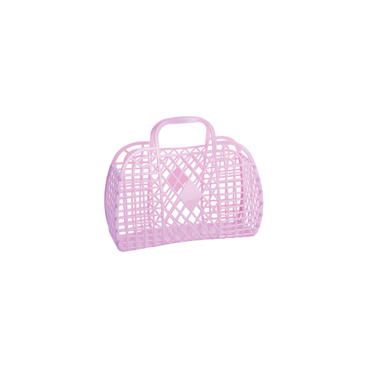 Sun Jellies Retro Basket Mini - Lilac