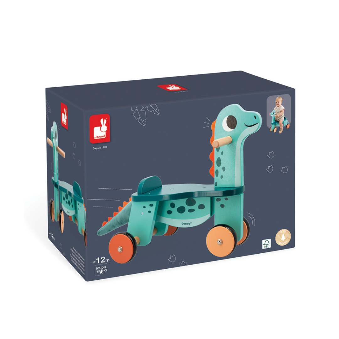 Janod Dino Ride On Portosaurus