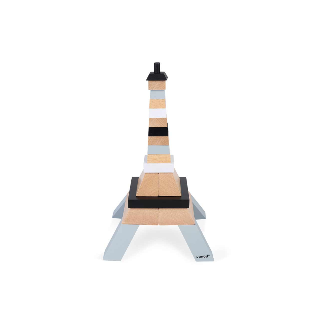 Janod Eiffel Tower Building Blocks