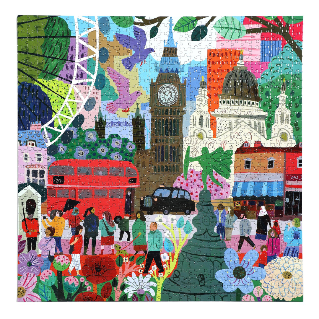 Eeboo London Life 1000 Piece Puzzle