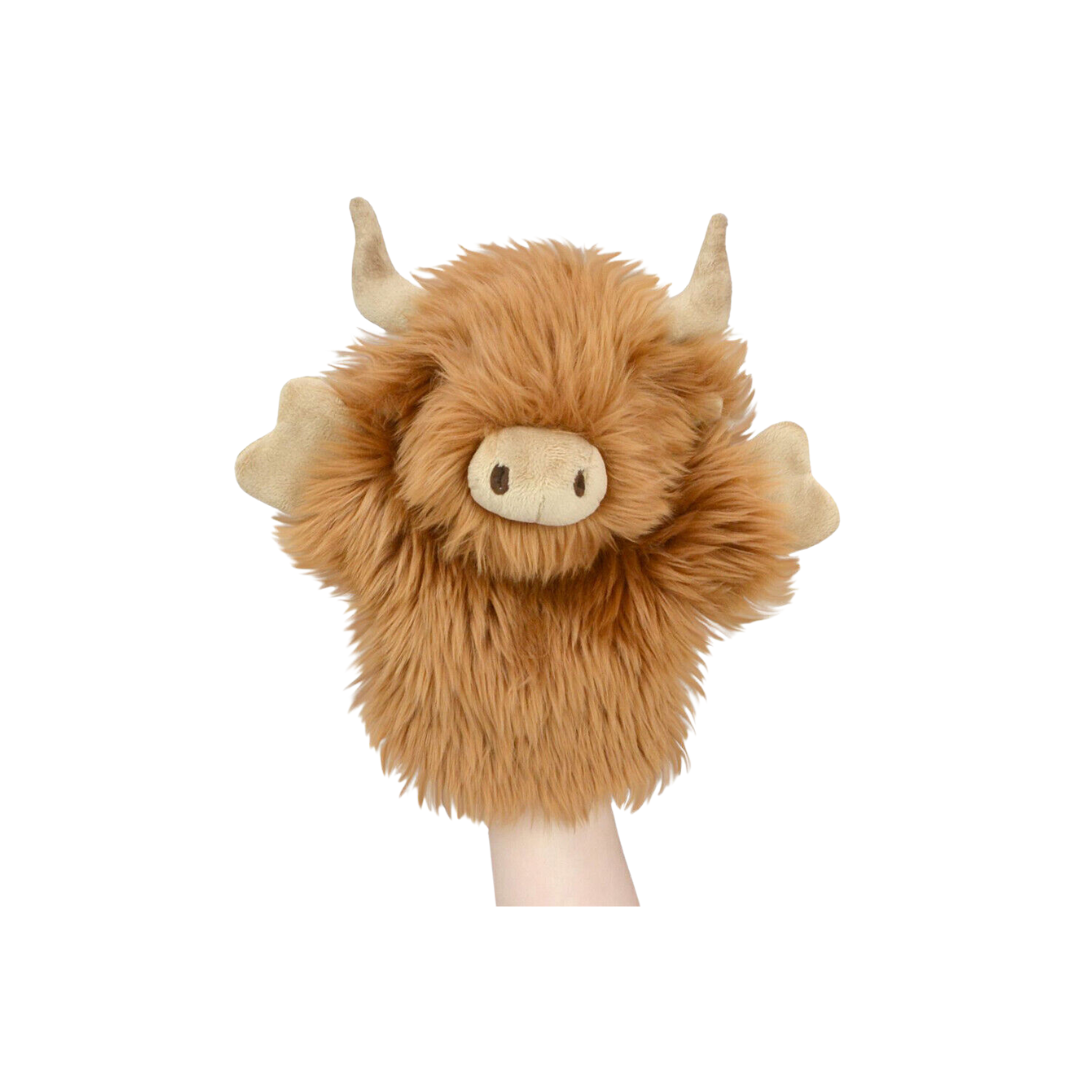 Lil Friends - Highland Cow Hand Puppet