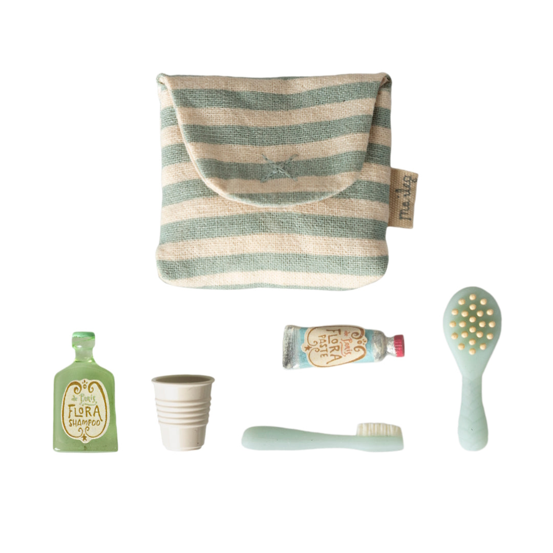 Maileg Toothbrush Set Mouse Blue
