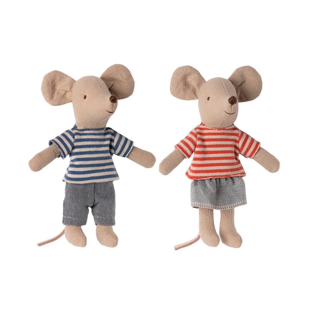 Maileg Louimax & Stella Little Brother & Sister Mice