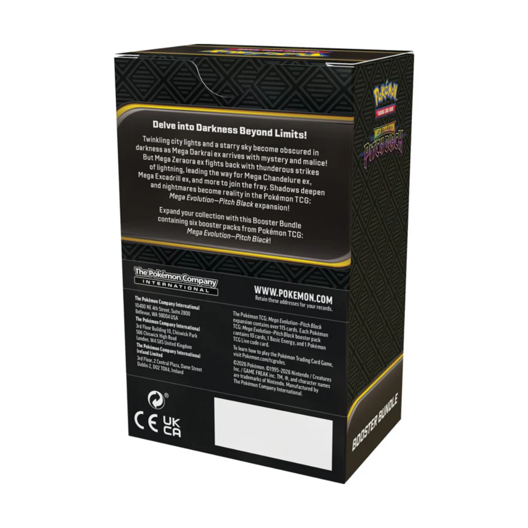 Pokemon TCG: Mega Evolution - Pitch Black Booster Bundle