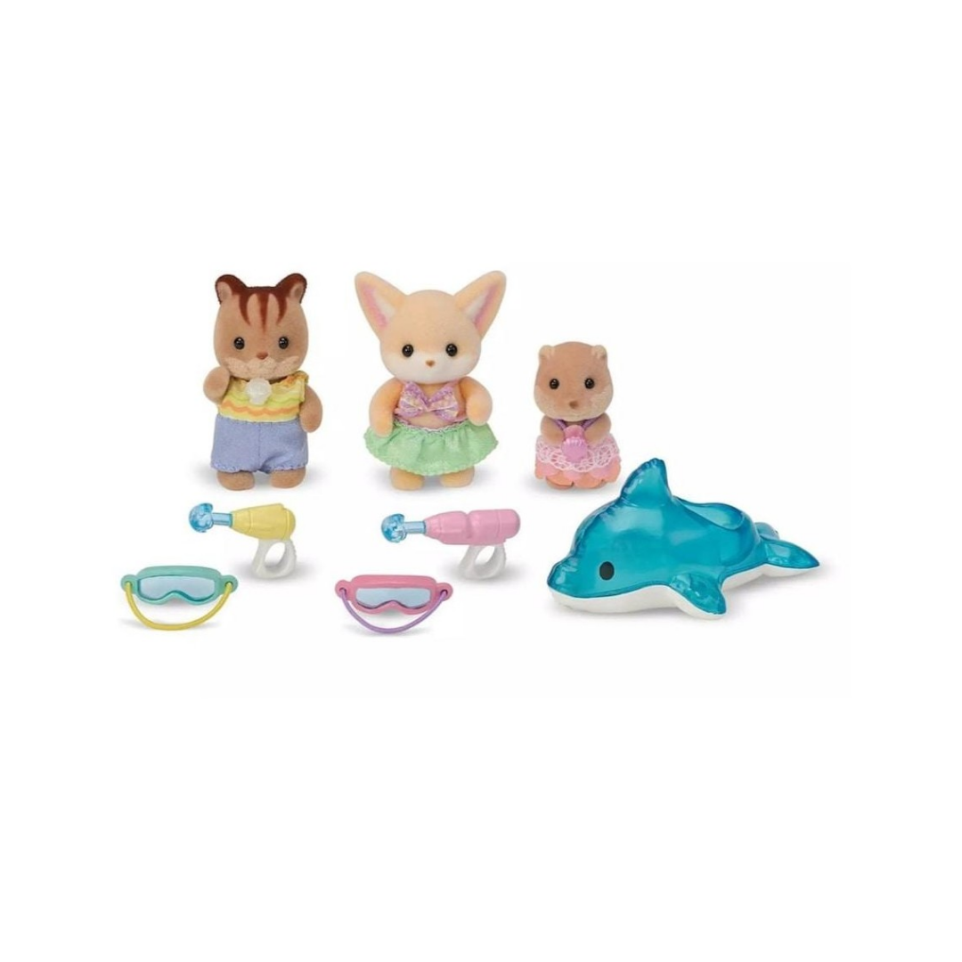 Sylvanian Families - Nursery Friends Pool Fun Trio