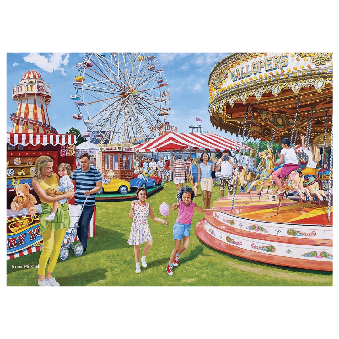 Ravensburger Vintage Fairground Fun Puzzle 1000pc