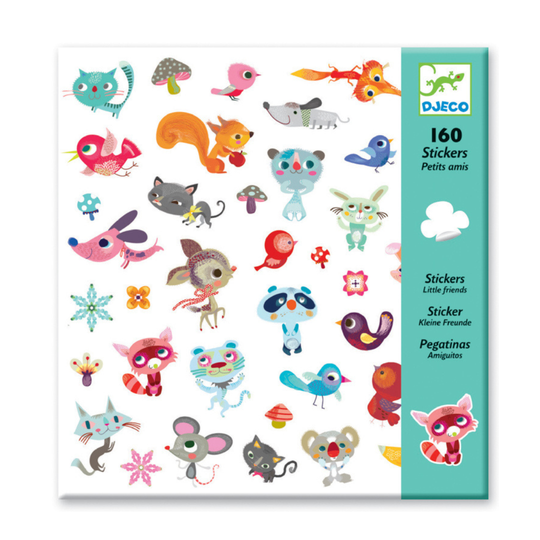 Djeco Small Friends Stickers