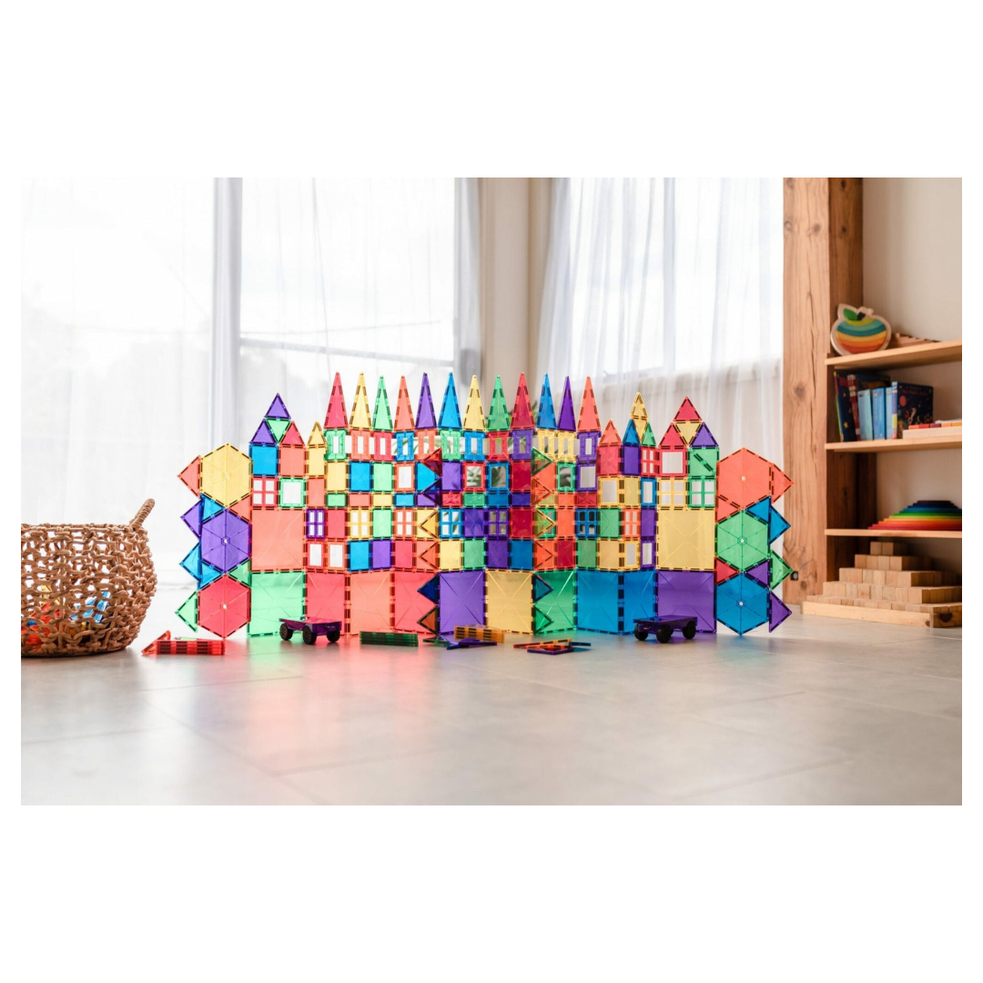 Connetix Tiles 212 Piece Rainbow Mega Pack