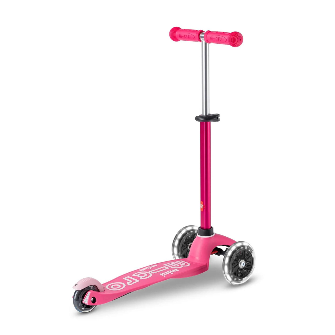 Micro Scooter Mini Deluxe LED Pink