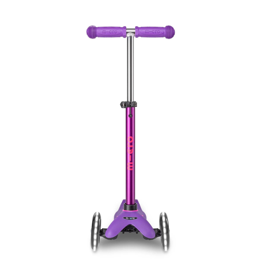 Micro Scooter Mini Deluxe LED Purple / Pink