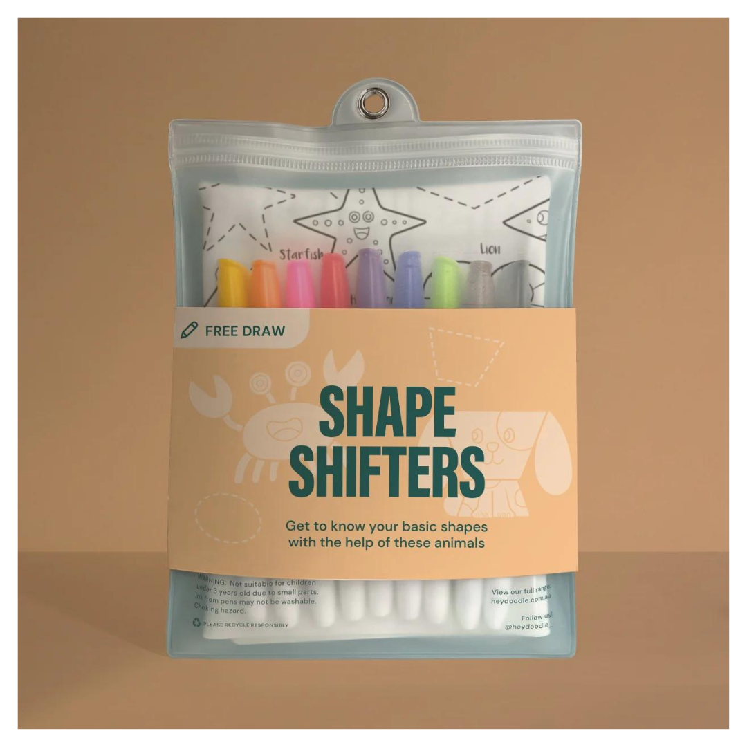 Hey Doodle Mat - Shape Shifters | DRW