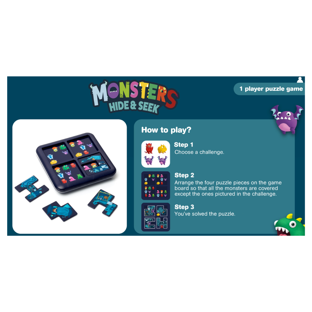 Smart Games - Monsters Hide & Seek