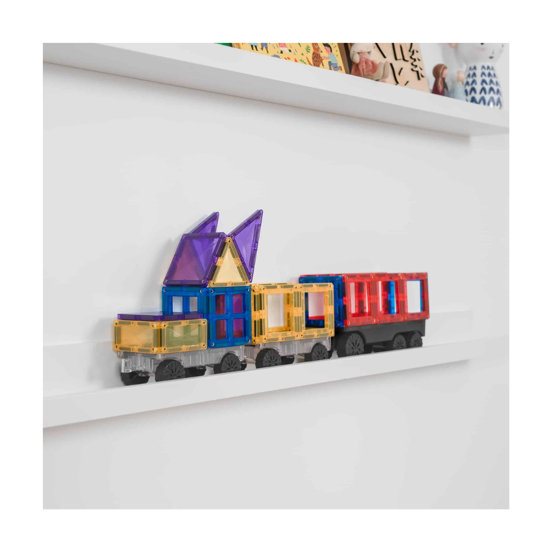 Connetix Tiles 50 Piece Rainbow Transport Pack