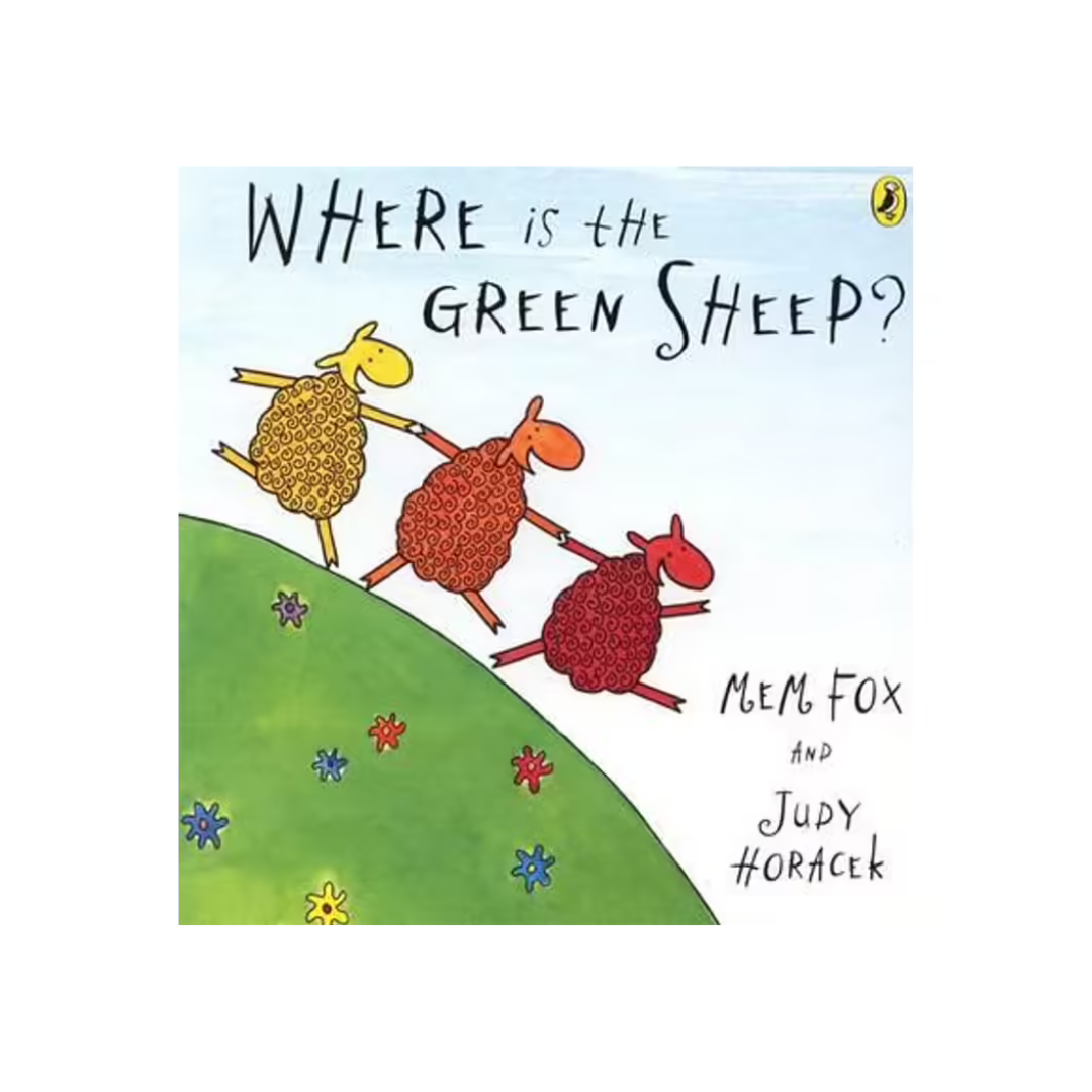 Where Is The Green Sheep? Board Book