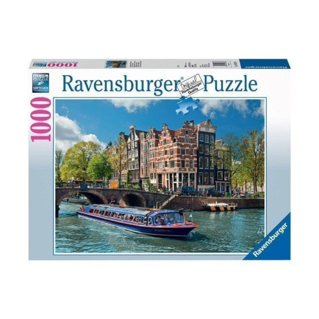 Ravensburger Puzzle Canal Tour in Amsterdam 1000pc