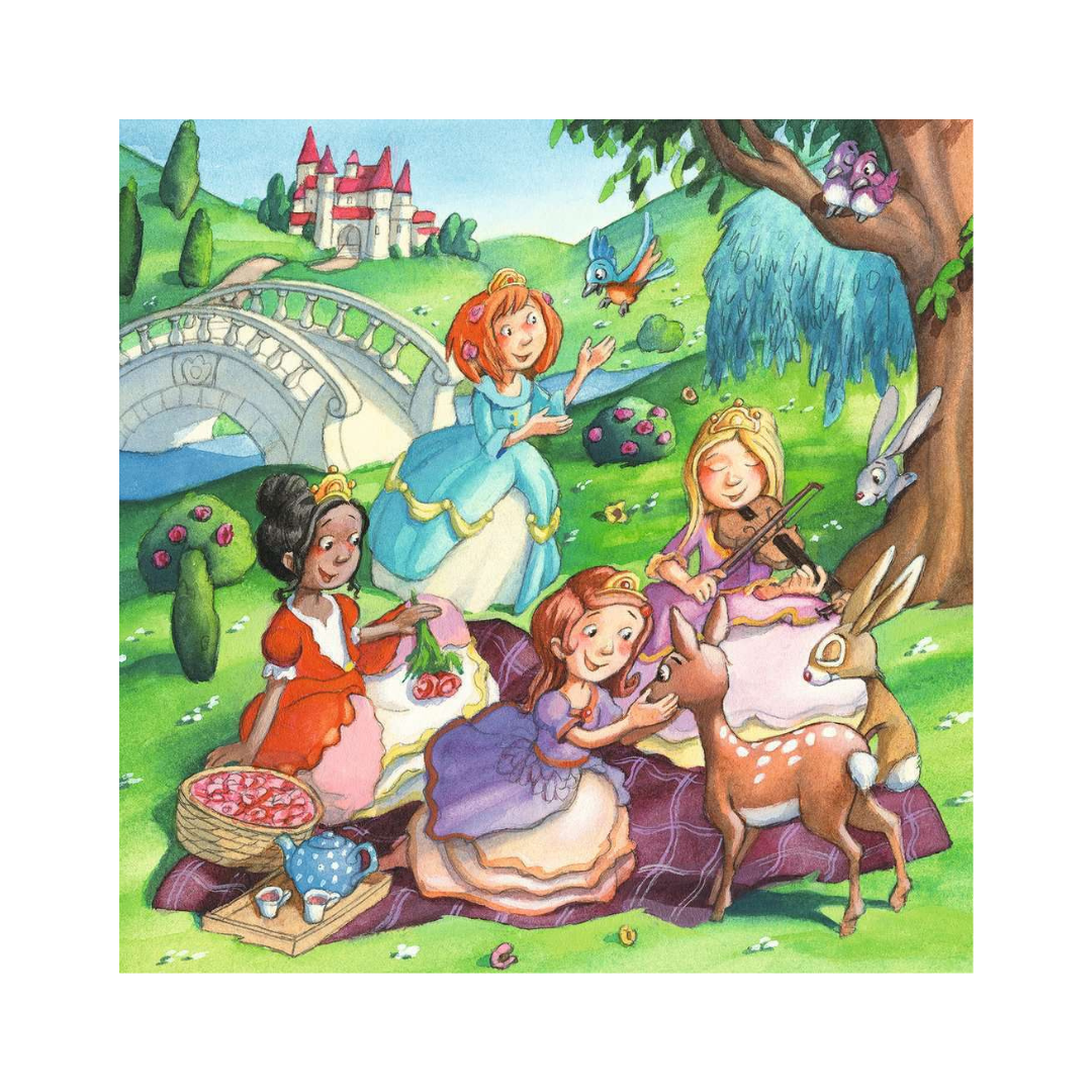 Ravensburger Puzzle Little Princesses 3x49pc