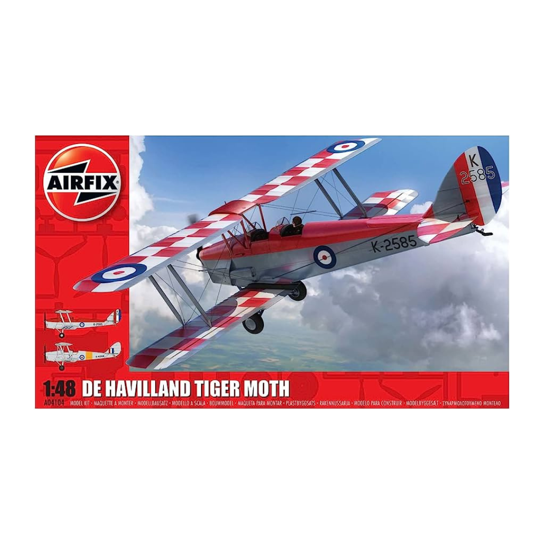 Airfix De Havilland DH82A Tiger Moth - A04104