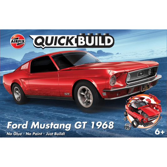 Airfix Quickbuild Ford Mustang GT 1968 - J6035