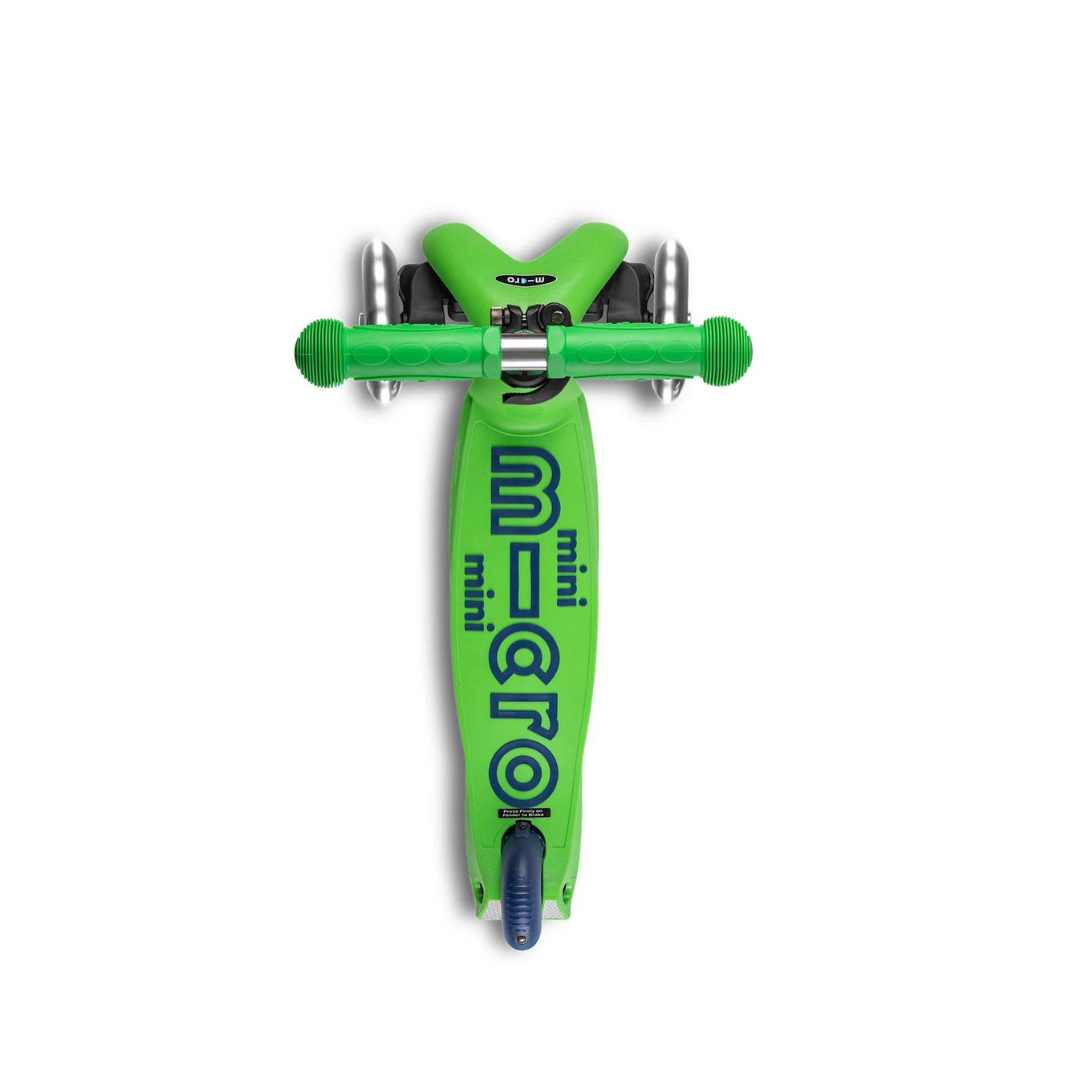 Micro Scooter Mini Deluxe LED Green/Blue