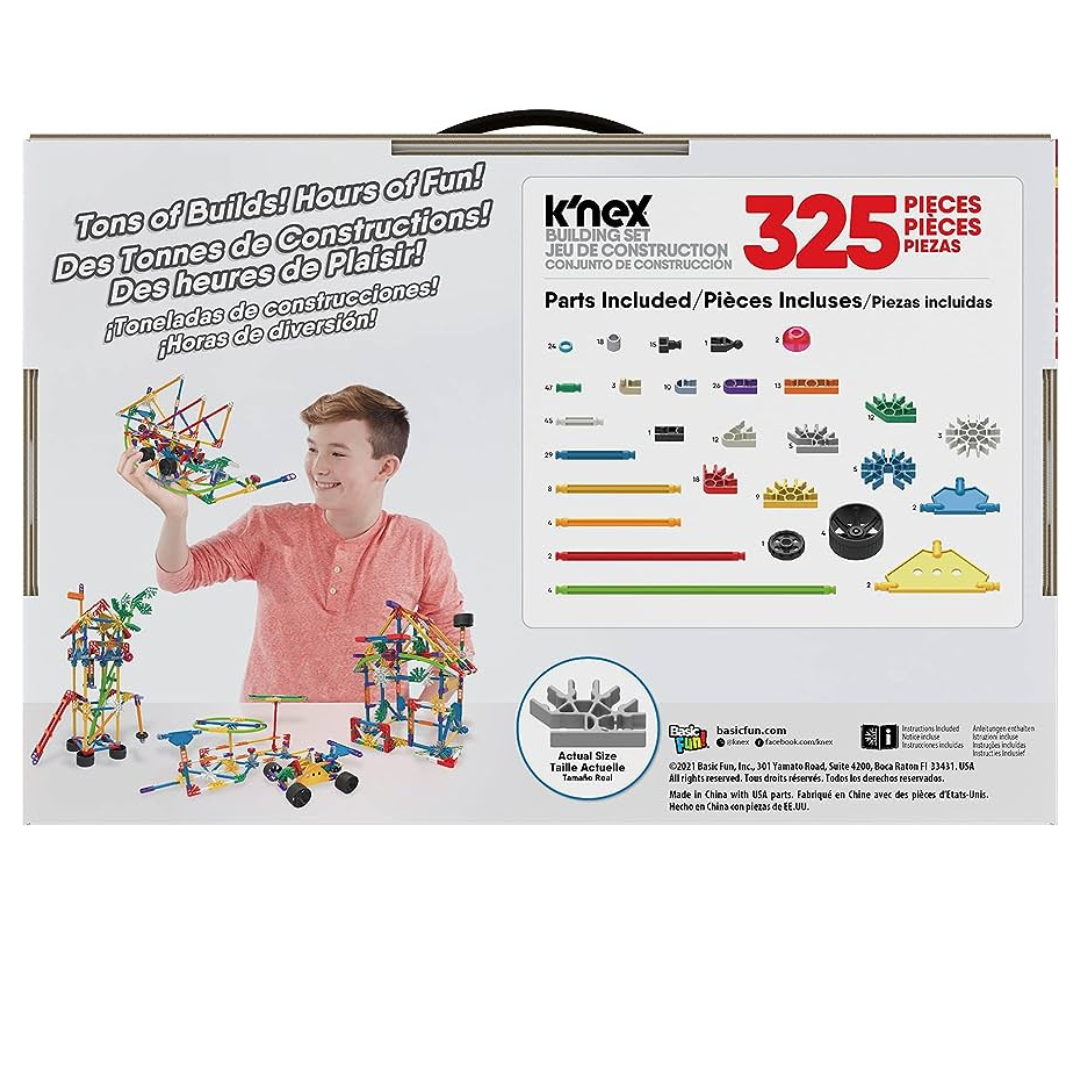 K'NEX Classics 325 Pieces - City Builders Building Set