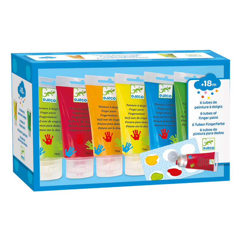 Djeco Finger Paint Tubes