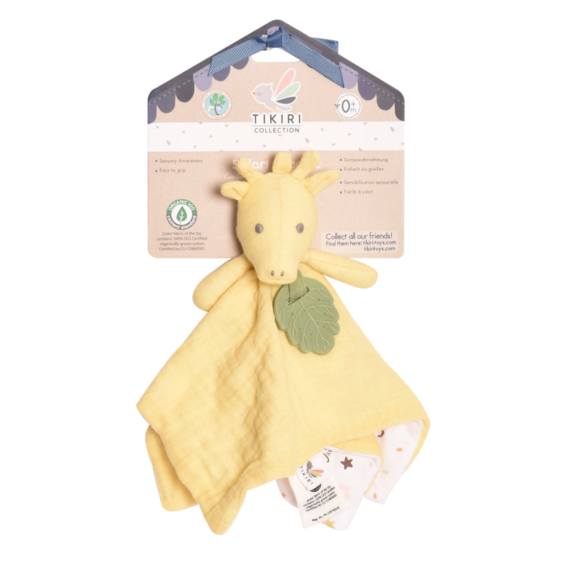 Tikiri Organic Giraffe Comforter