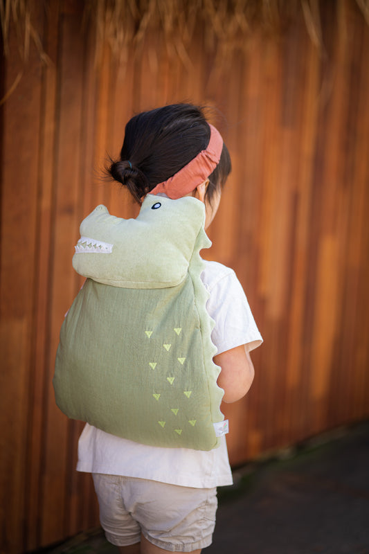 Crocodile Safari Animal Backpack