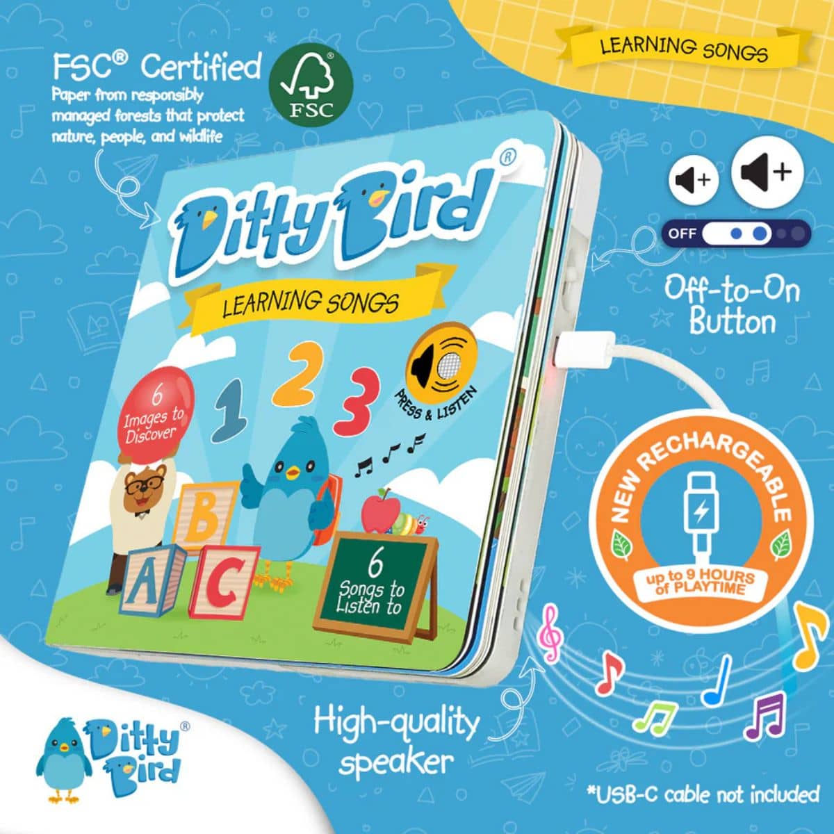 Ditty Bird - Learning Songs