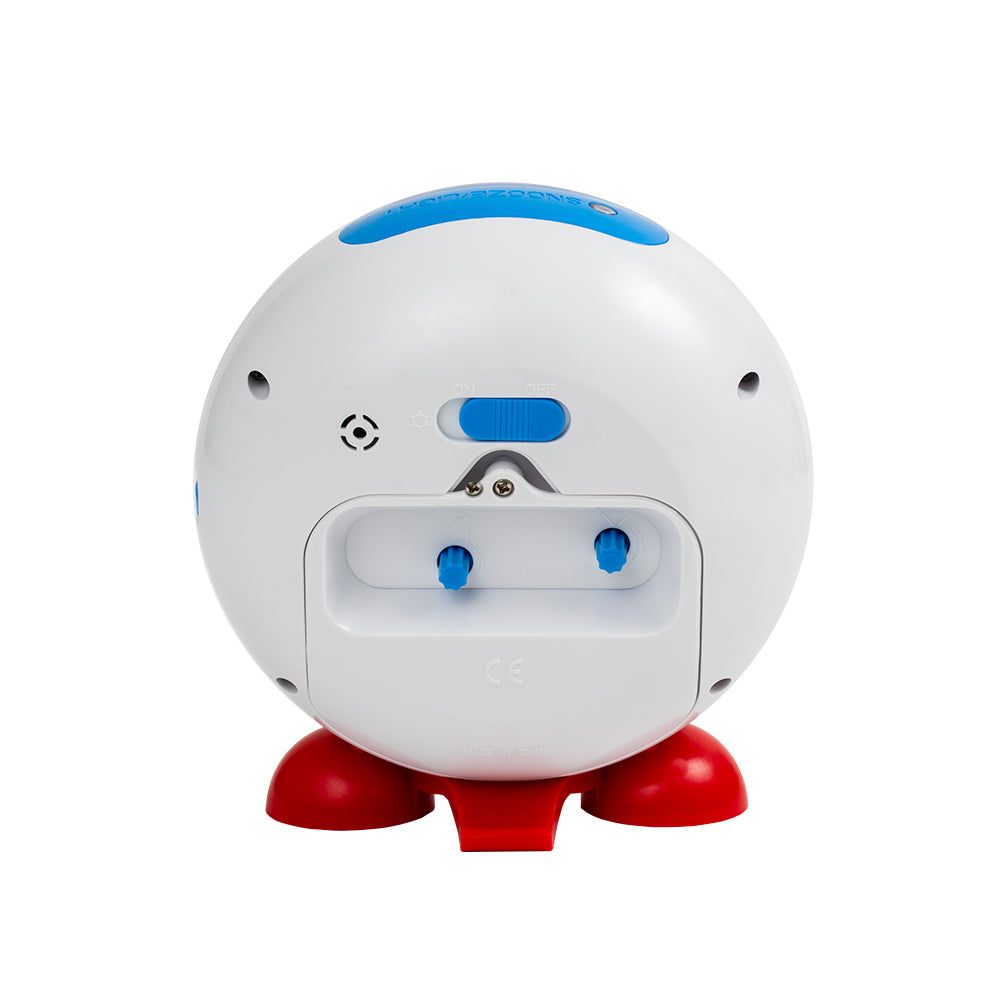 Easy Read Alarm Clock with Light (Red/Blue)