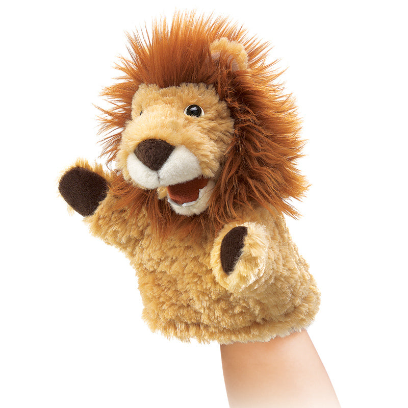 Folkmanis Little Lion Hand Puppet Small