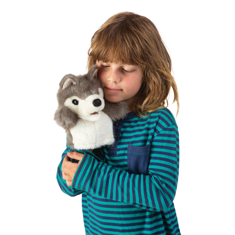 Folkmanis Little Wolf Hand Puppet