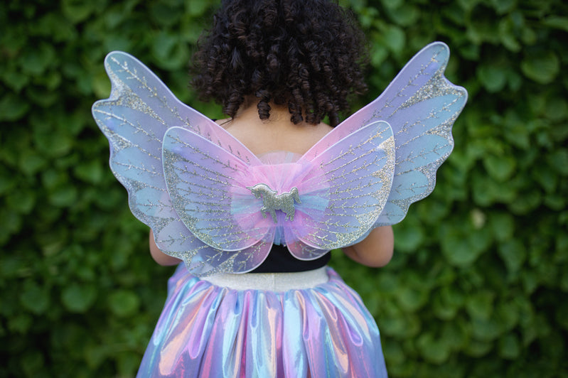 Great Pretenders - Pastel Magical Unicorn Skirt & Wings Dress Up