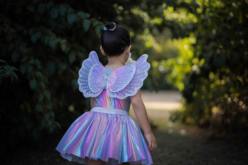 Great Pretenders - Pastel Magical Unicorn Skirt & Wings Dress Up