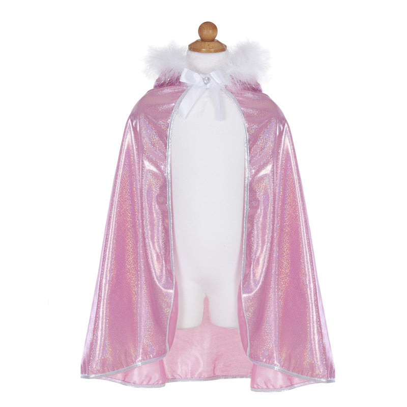 Great Pretenders - Pink Glitter Princess Cape Dress Up